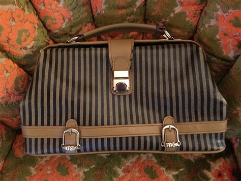 vintage fendi striped doctor bag|vintage fendi handbags sale.